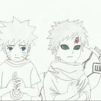 Naruto a Gaara